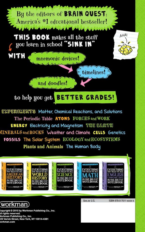 Everything You Need to Ace Science in One Big Fat Notebook: The Complete Middle School Study Guide